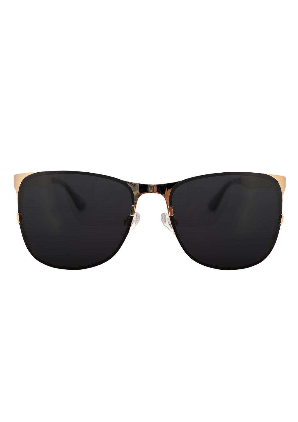 Gafas de sol Wayfarer de titanio - V2 - Chapadas en oro de 24K