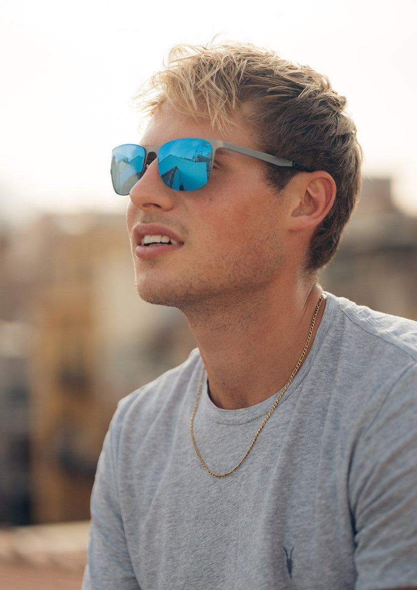Titanium Wayfarers - V2 - Utbytbara linser