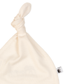 Gorro de bambú para bebé - CREMA