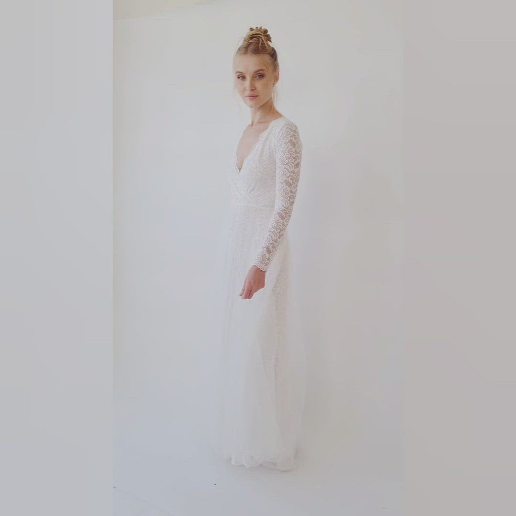 Sheer Illusion Tulle Skirt #1315
