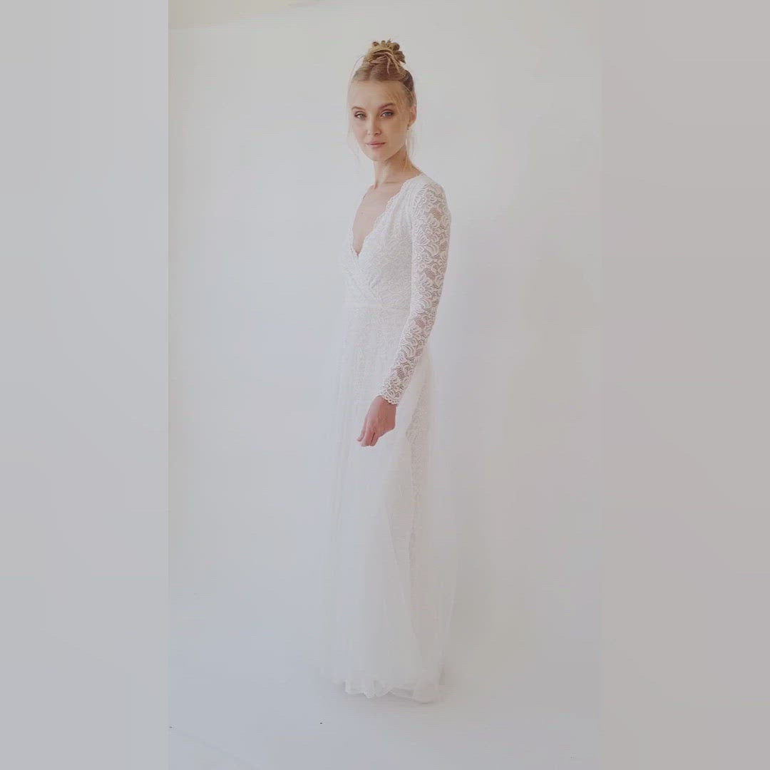 Sheer Illusion Tulle Skirt #1315