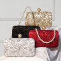 Beaded-embroidery Tote Bag In A Modern Chinese Style For Women