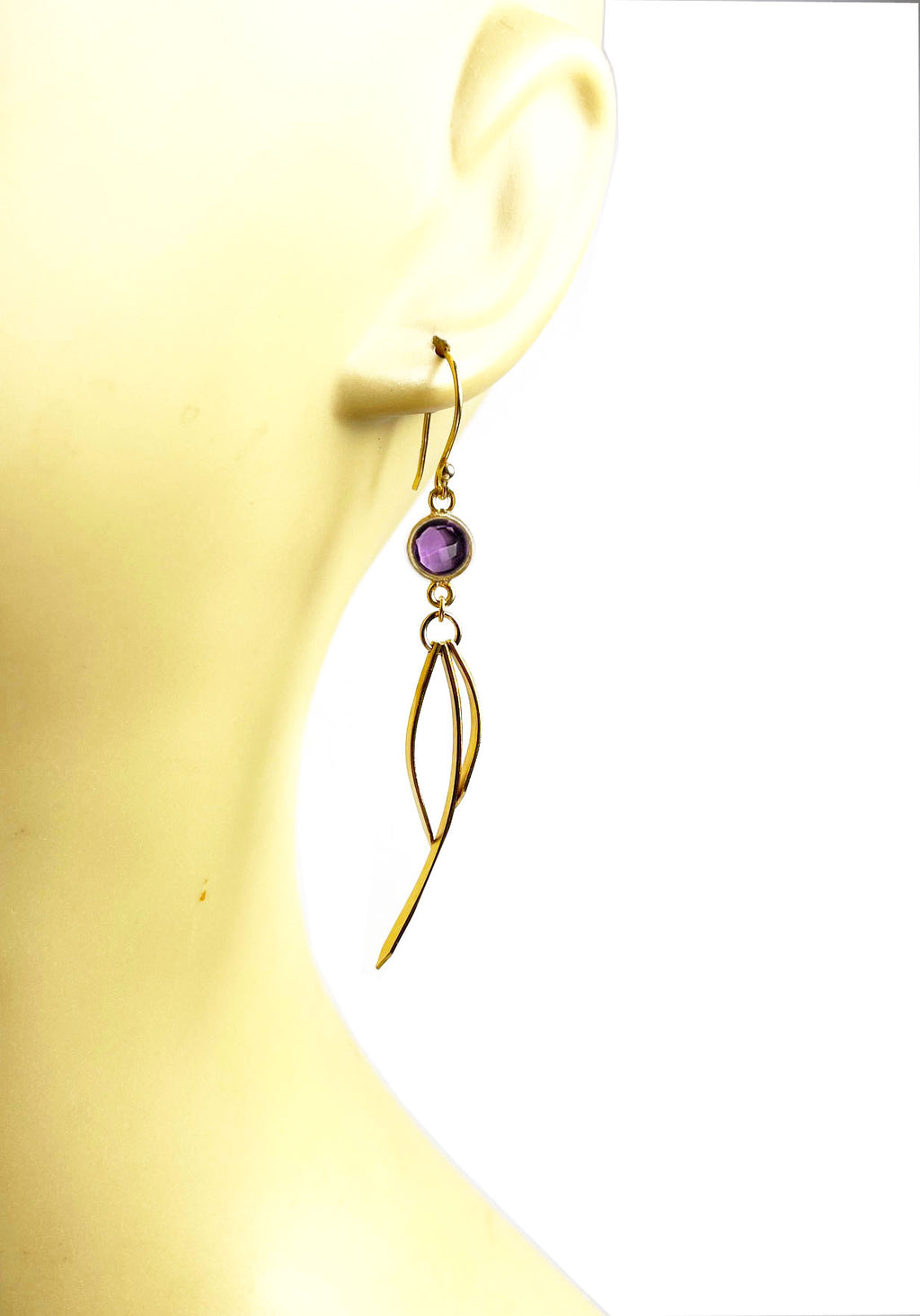 Amethyst Dangle Earrings