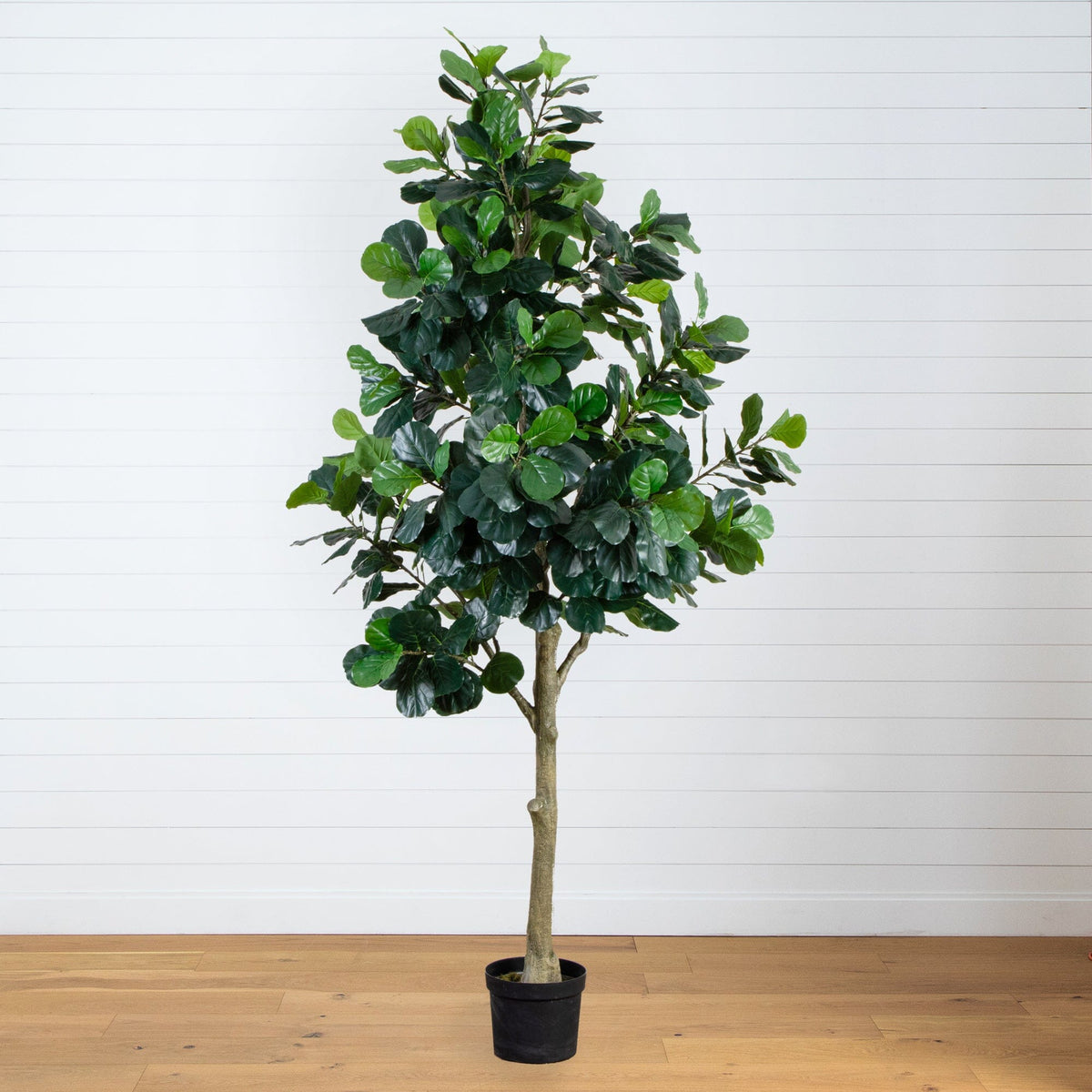 Tall Artificial Fiddle Leaf Fig Tree, 13'
