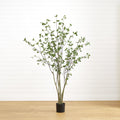 Minimalist Artificial Citrus Tree - 7'
