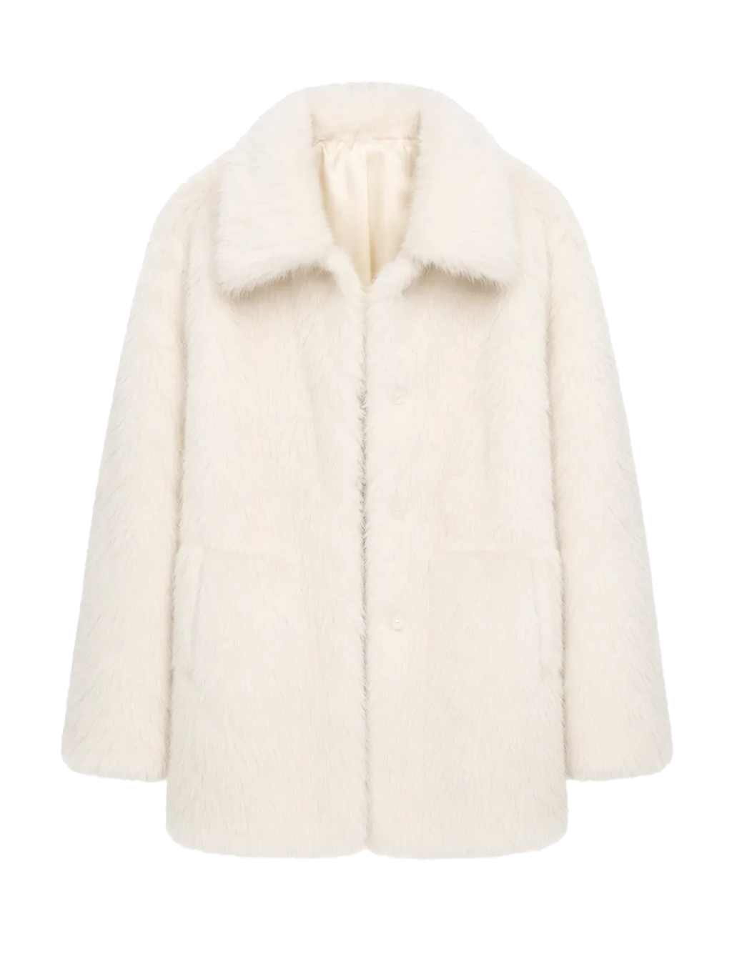 "Autumn Exclusive" Imported Toscana Shearing Short Lapel Fur Coat
