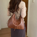 Womens Large-capacity Shoulder And Crossbody Bag