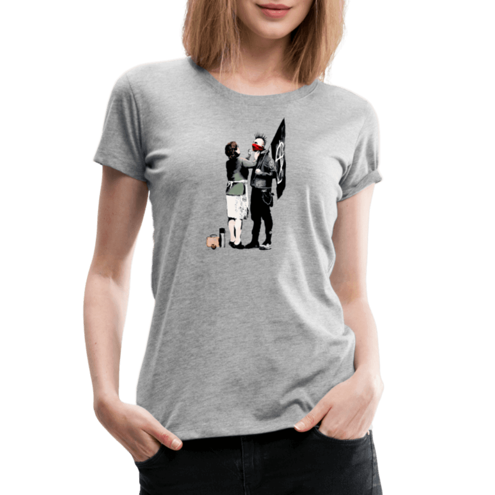 T-shirt med Banksys konstverk Anarchist Punk and His Mother