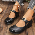 Mary Jane Spring Round-toe Women's Shoes