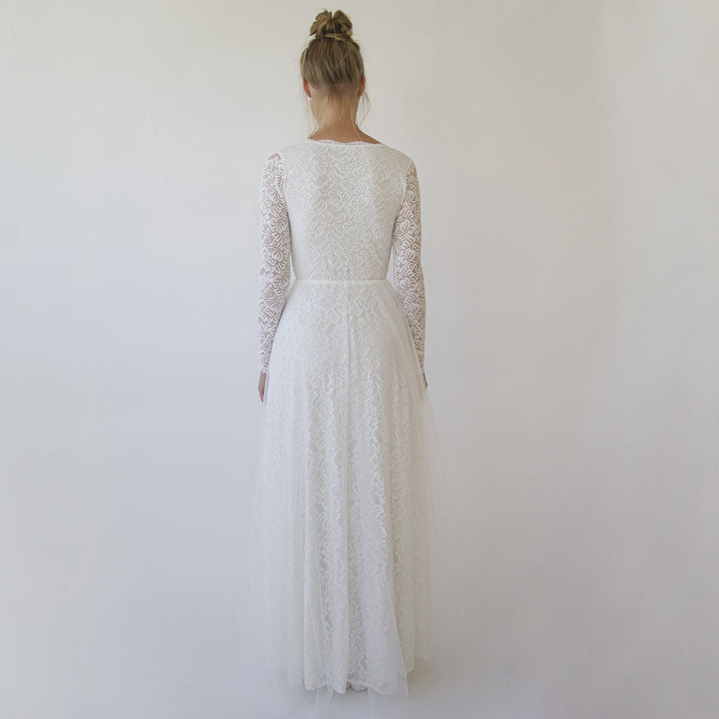 Sheer Illusion Tulle Skirt #1315