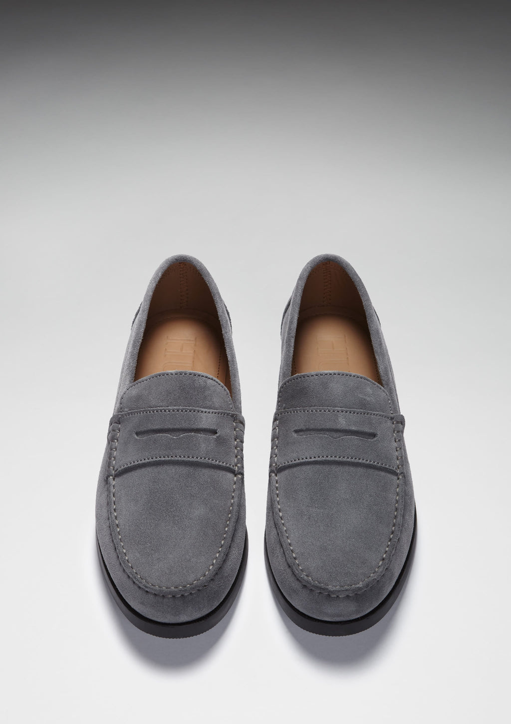 Mocasines Náuticos, Ante Gris Pizarra