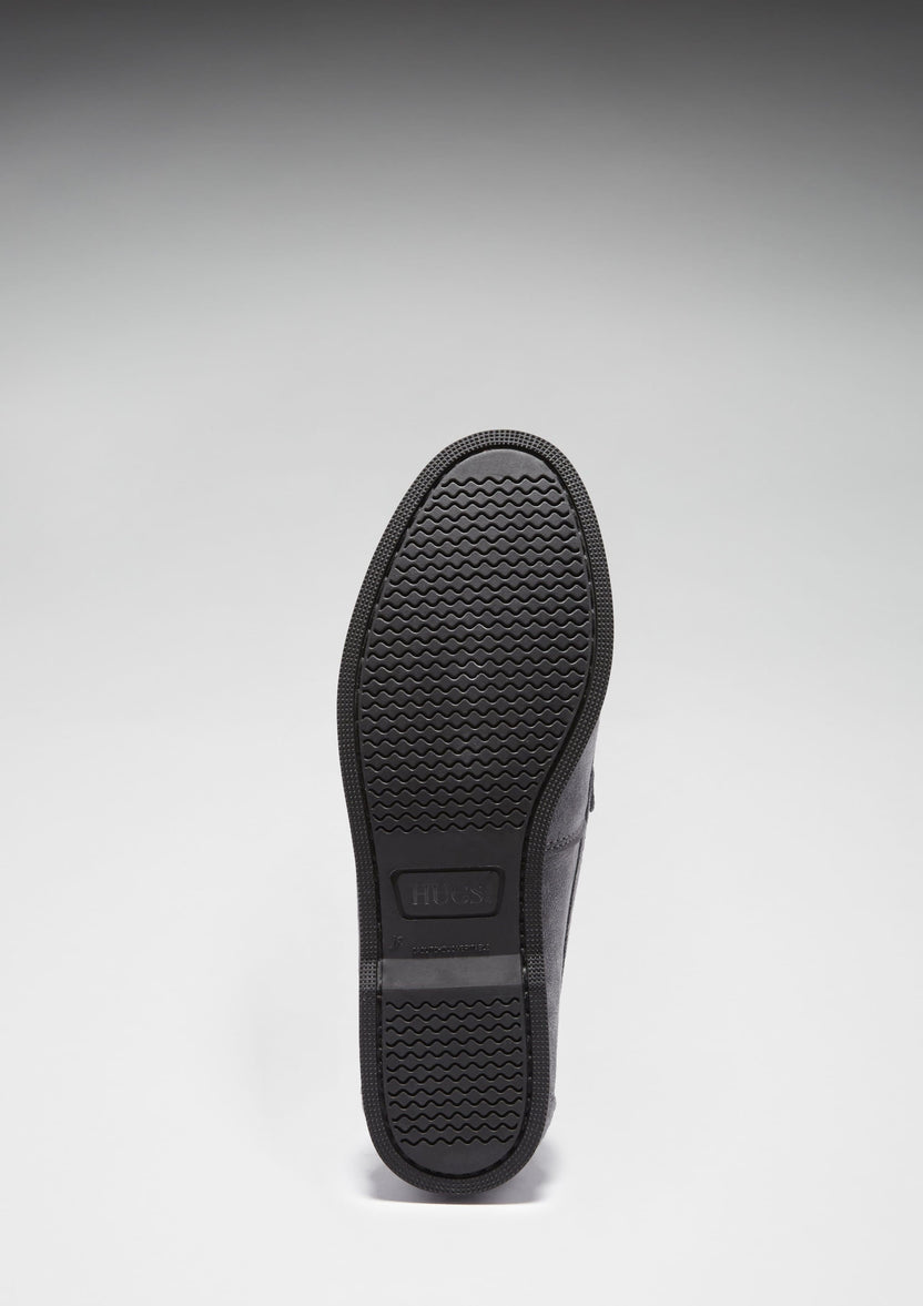 Båtloafers, skiffergrå mocka