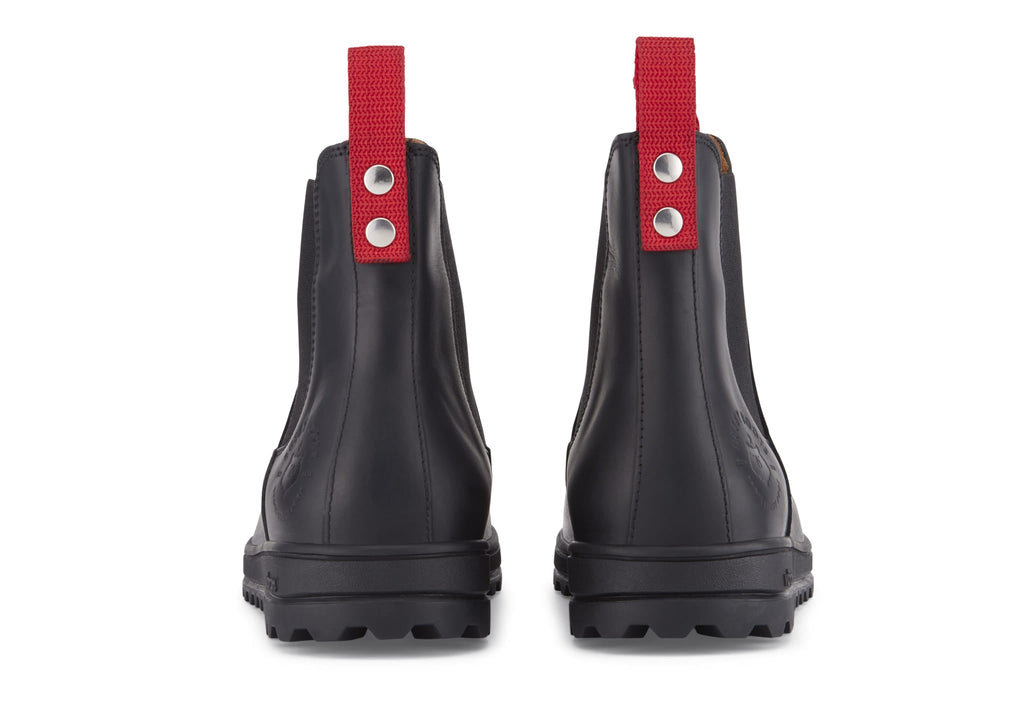 Botas Chelsea de invierno para hombre Busby, piel negra