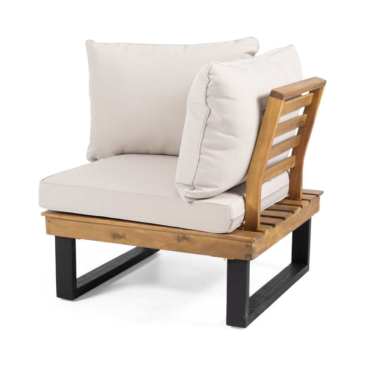 Sillón esquinero Sebastian + mesa de centro