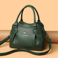 Luxuriöse Damenhandtasche aus weichem Leder