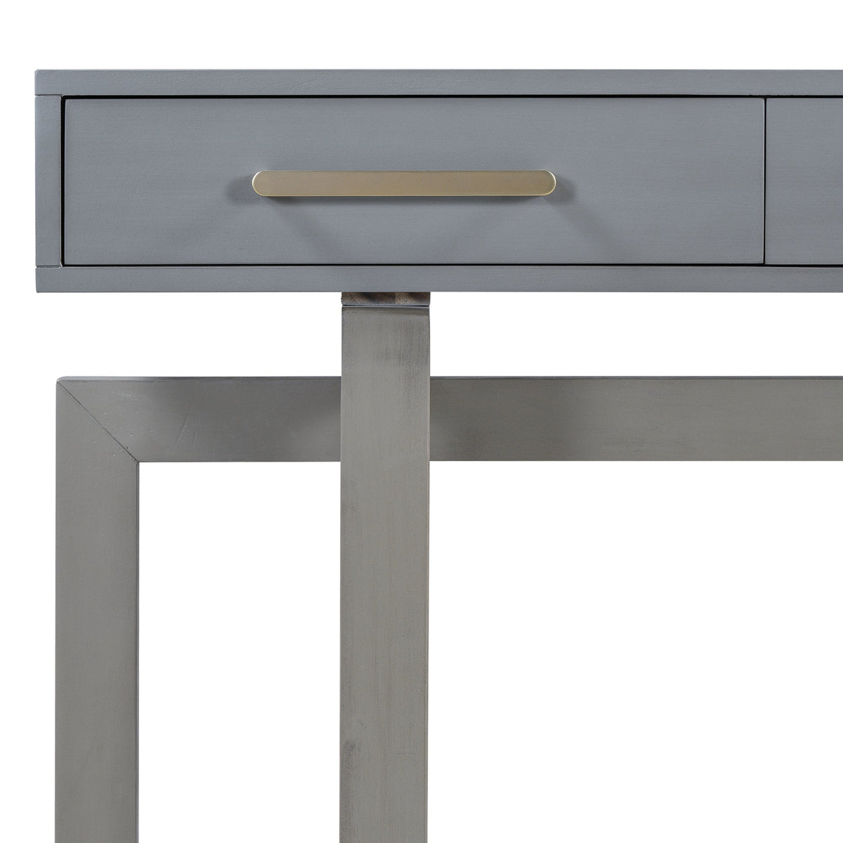 Elegante mesa consola con tres cajones, mesa de entrada extra larga para recibidor, pasillo, sala de estar, vestíbulo, corredor