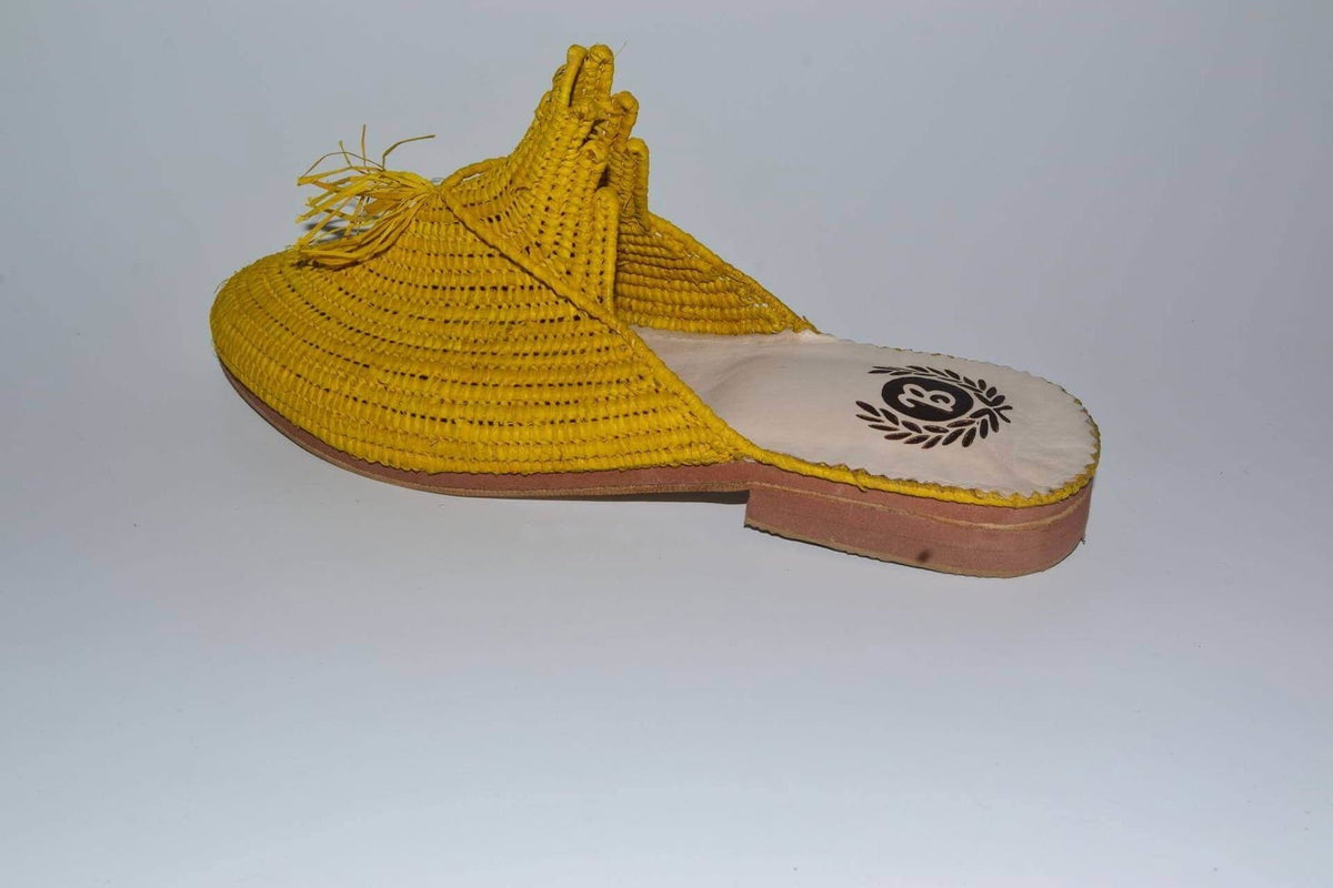 Slippers Raffia