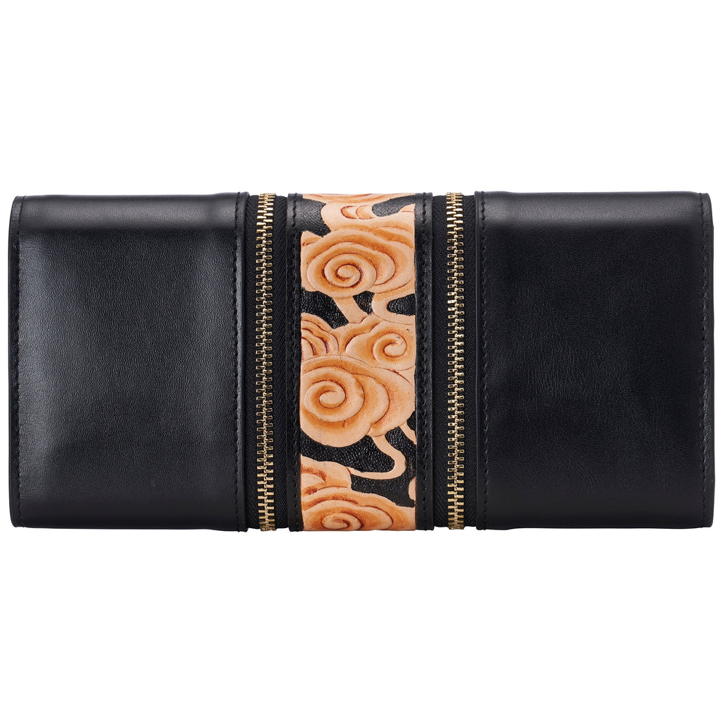 Cloud Black Continental Wallet