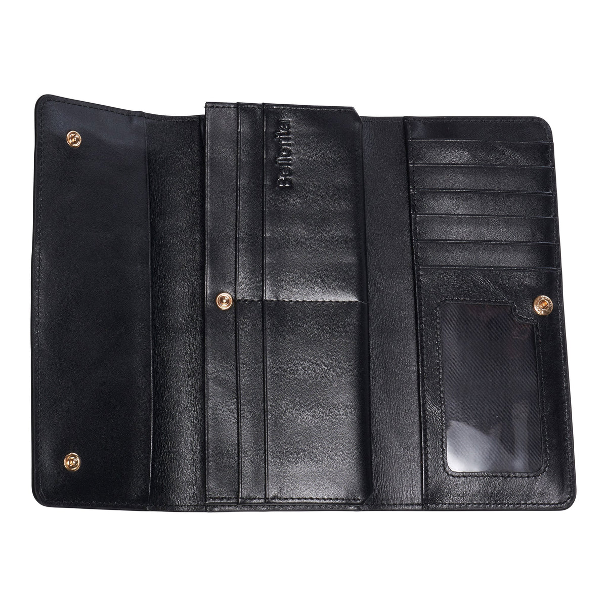 Cloud Black Continental Wallet