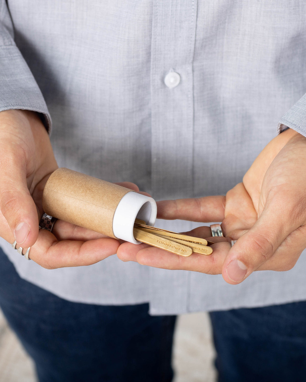 Ipe Wood Collar Stays:  Strong, Dense & Eco-Friendly for a Crisp Collar