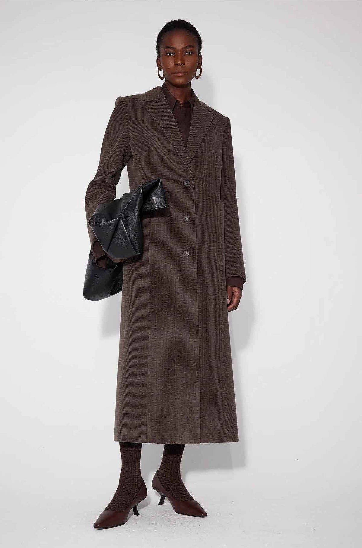 Corduroy Three-Dimensional Pocket Waist Coat