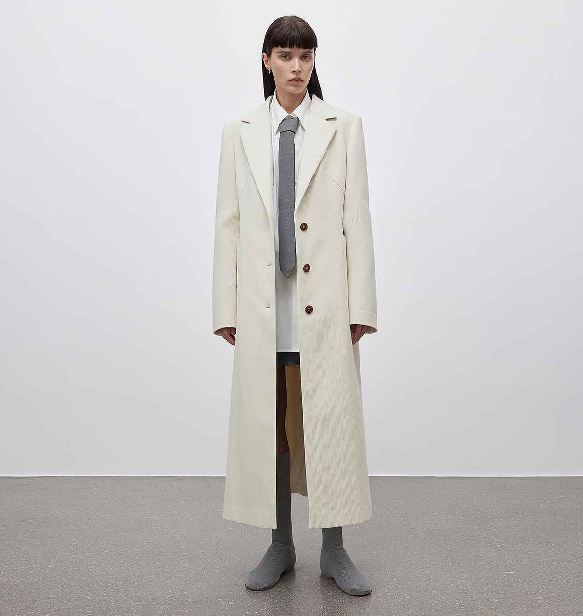 Corduroy Three-Dimensional Pocket Waist Coat