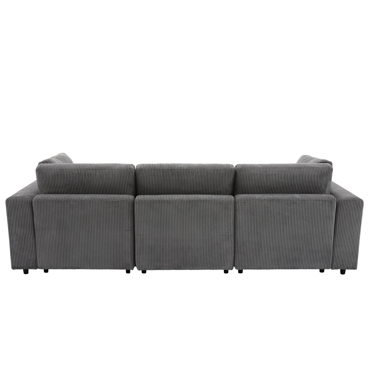 105'' 3 Seater Sofa With Removable Back Cushions and 5 Pillows , for Living Room, Apartment, Spacious Space