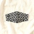 ARMOUR 3-ply Cup Batik Face Mask, in Black