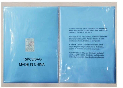 15 Pack AAMI Level 3 CPE Liquid Resistant Disposable Gowns FDA