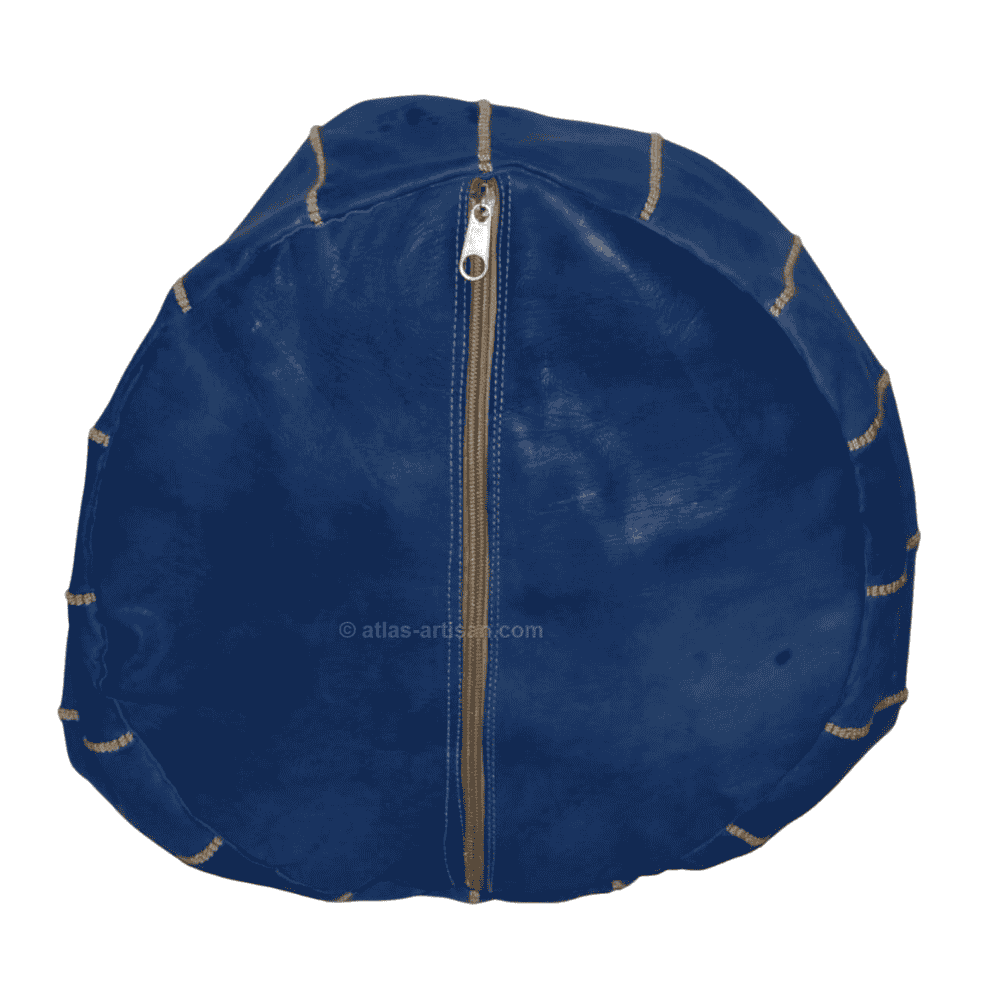 Leather Poufs Lamarocana