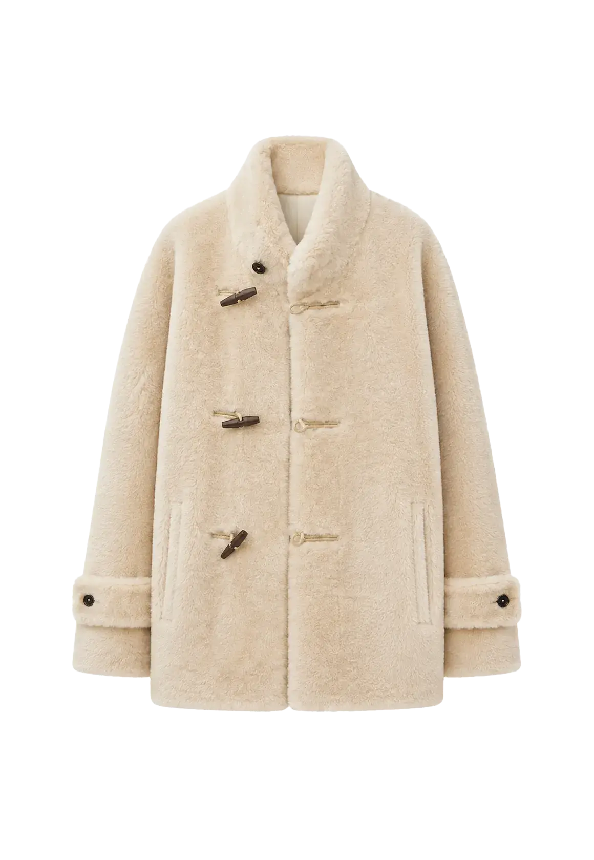 Fireladyfur Women's Long Sheepskin Jacket With Stand Collar“Dreamer”