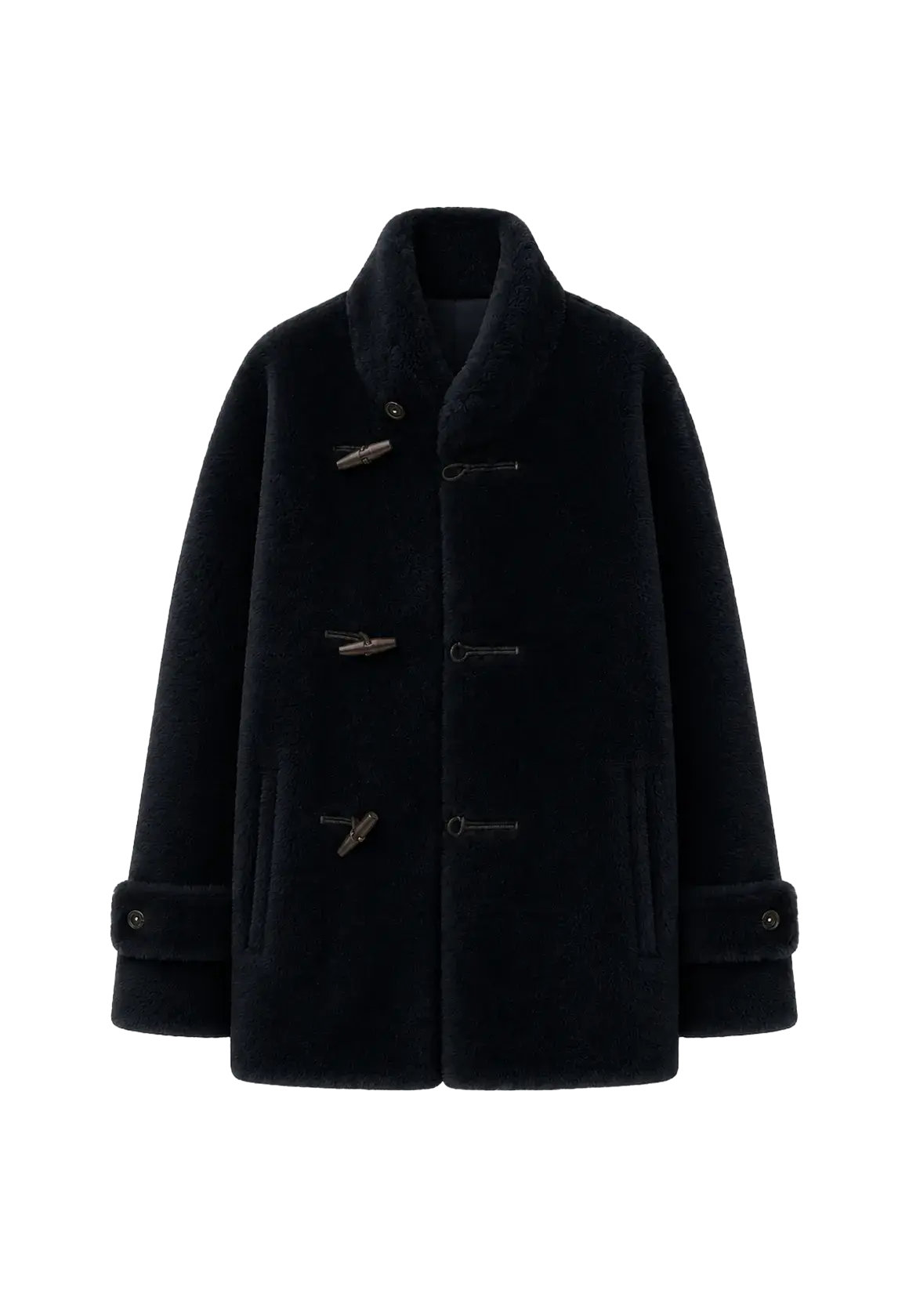 Fireladyfur Women's Long Sheepskin Jacket With Stand Collar“Dreamer”