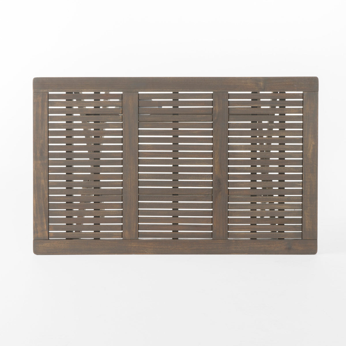 Juego de comedor plegable Positano, gris