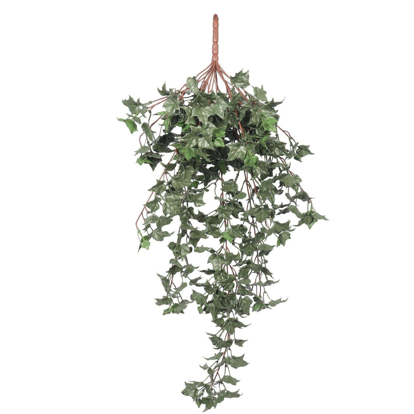 English Hanging Fake Ivy Bush 80cm UV Resistant (Indoor / Outdoor)