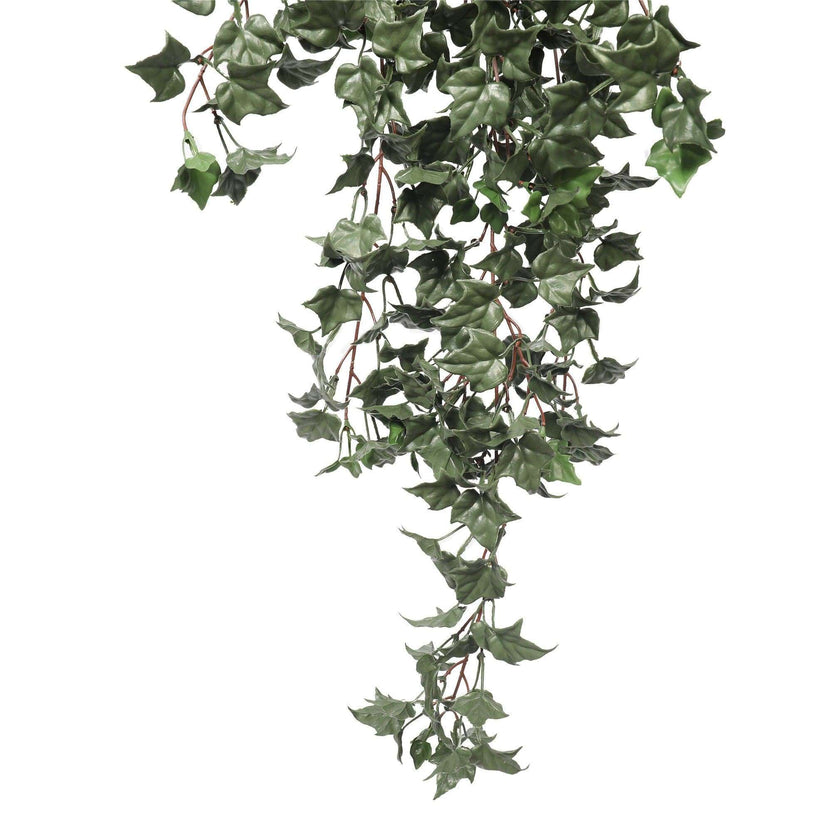 English Hanging Fake Ivy Bush 80cm UV Resistant (Indoor / Outdoor)