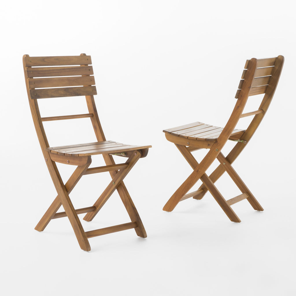 Positano 25 " Foldable Bistro Set, Natural