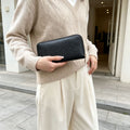 Zippered Printed Long Clutch Wallet