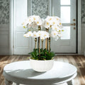 Faux Orchid Centerpiece Arrangement - 24"
