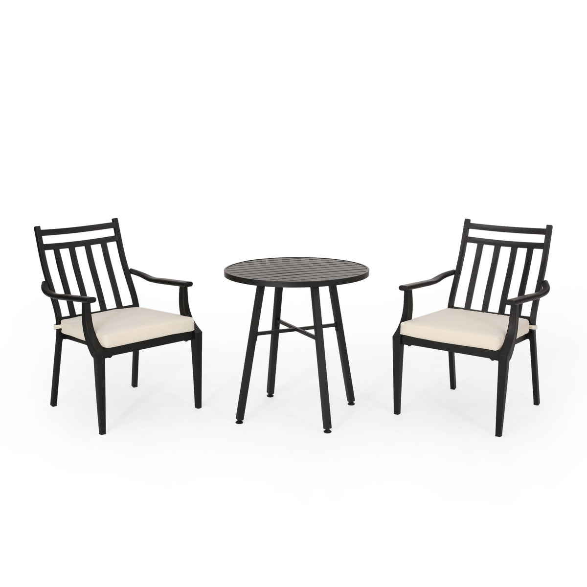 Delmar 3pc Metal Bistro Set