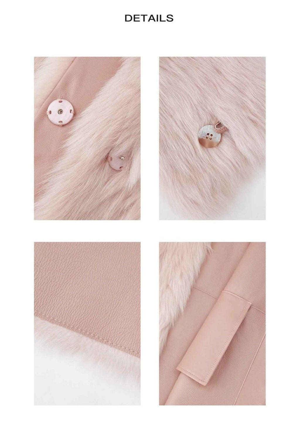Fireladyfur Women's Pink Tuscan Sheepskin Coat“Babylon Phantom Nights”