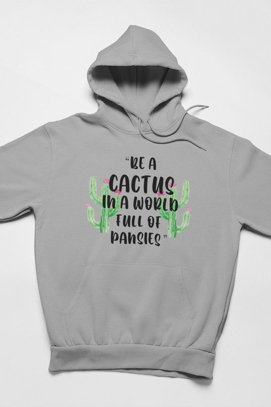 Bądź bluzą z kapturem w kaktusa