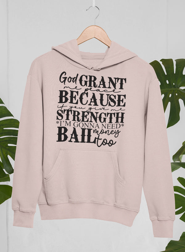 God Grant Me Peace-huvtröja