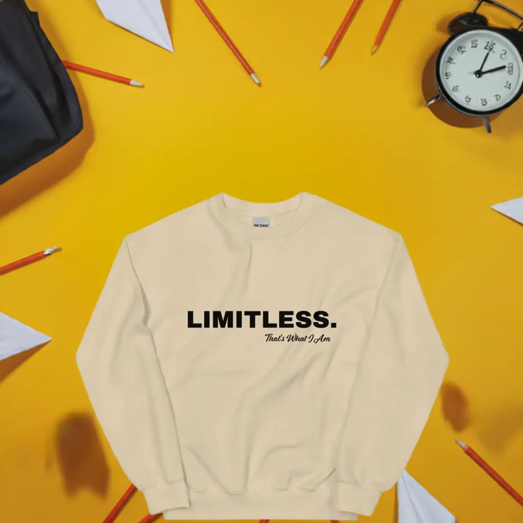 Sudadera unisex LIMITLESS