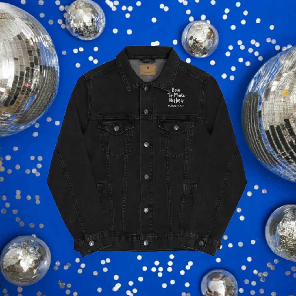Denim Jacket the Rebel Girl in Me Will Never Die Unisex Denim Jacket