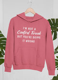 Sudadera "No soy un maniático del control"