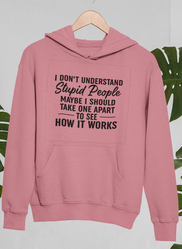 Nie traktuję ludzi źle, traktuję ich odpowiednio Hoodie