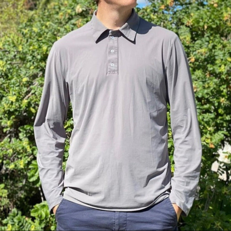 Palma UV Polohemd Grau