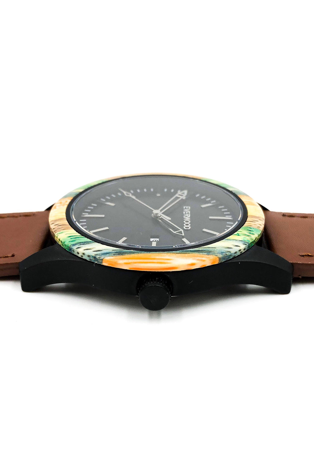 Inverness - Multi Bamboo & Brown Leather