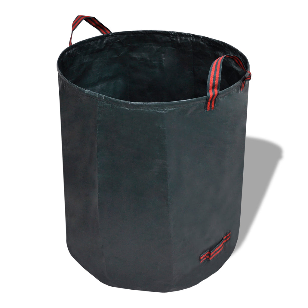 vidaXL Trädgårdsavfallspåsar Grön PP tyg 45 x 76 cm