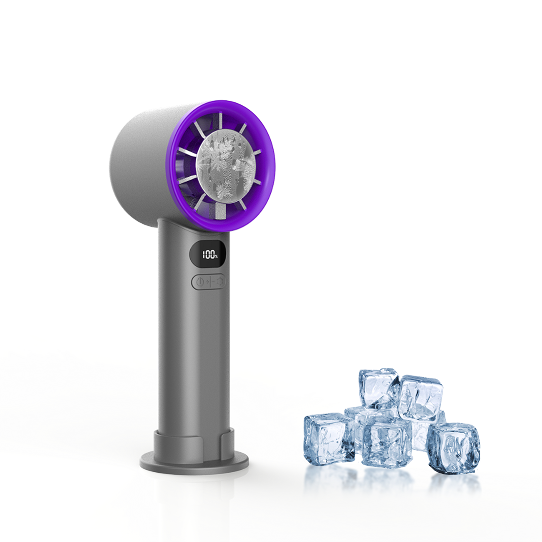 Jabees FrostOne Handheld Turbo Fan With Cooling Plate